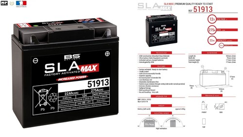 Batterie gel battery 51913 - battery,