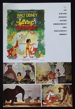 LE LIVRE DE LA JUNGLE WD Walt Disney synopsis pressbook film cinema recto/verso