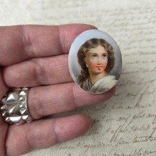 Médaillon Porcelaine Peinte