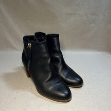 Minelli Black Leather Pointed