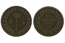 1 Décime Louis XVIII -