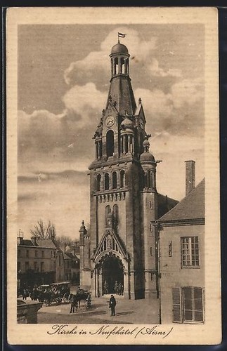 Cpa neufchâtel aisne - cpa,