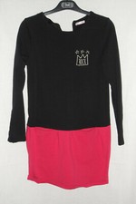 DPAM robe noire et rose