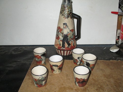 Ciboure poterie pichet - poterie.,