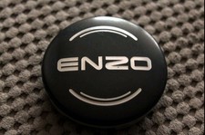 Moyeu de capuchon central noir ENZO N07 16 "17" 18" pour jantes en alliage...