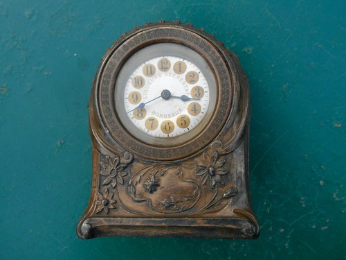 Rare pendule époque art
