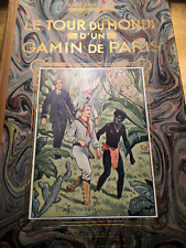 LE TOUR DU MONDE D'UN GAMIN DE PARIS BOUSSENARD +CARTONNAGE+ LIVRE VOYAGES ILLUS