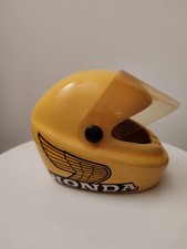 ANCIEN CENDRIER Honda CASQUE DE MOTO Vintage Motocycles 