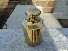 ANCIEN POIDS DE BALANCE LAITON