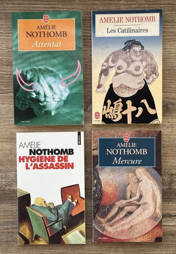 Lot livres amélie nothomb - 4,