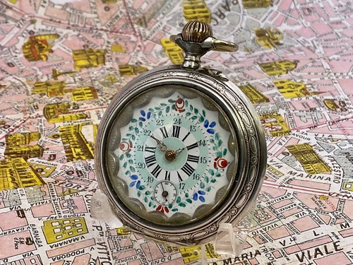 Montre gousset argent - à,