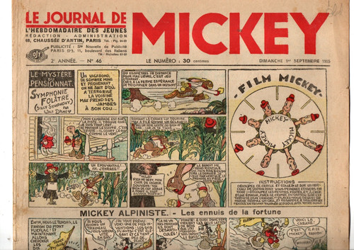 Journal mickey du - journal, n°46