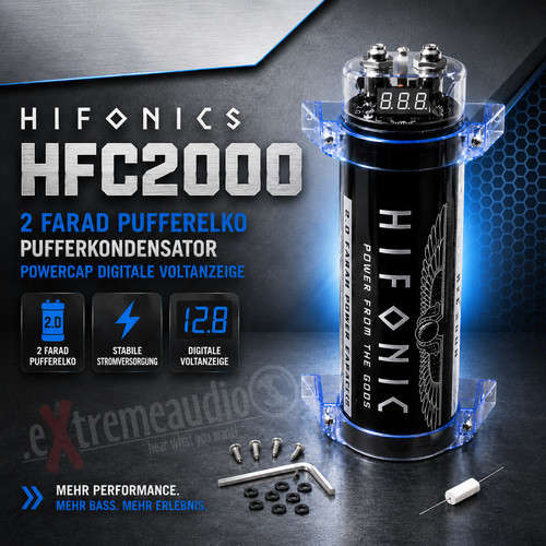 Hifonics hfc2000 farad - hfc2000,