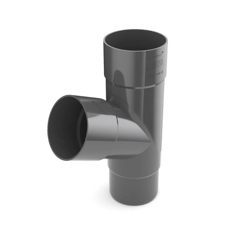 Té gouttière graphite - té,