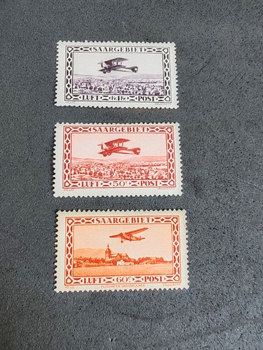 Timbres saar sarre - saar, biplan
