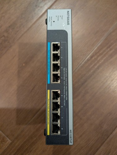 Netgear ms108tup port - netgear,