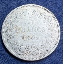 MONNAIE ARGENT  LOUIS PHILIPPE