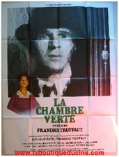 LA CHAMBRE VERTE Affiche Cinéma Originale 160x120 Movie Poster FRANCOIS TRUFFAUT