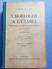 Livre ancien L’horloger à