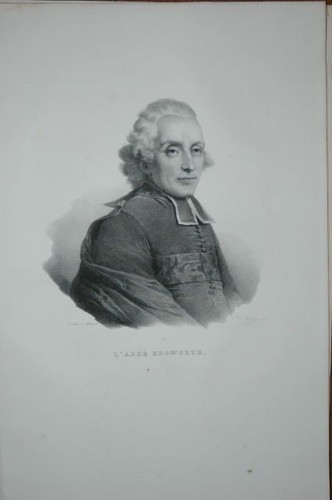 Portrait buste lithographie - portrait.,