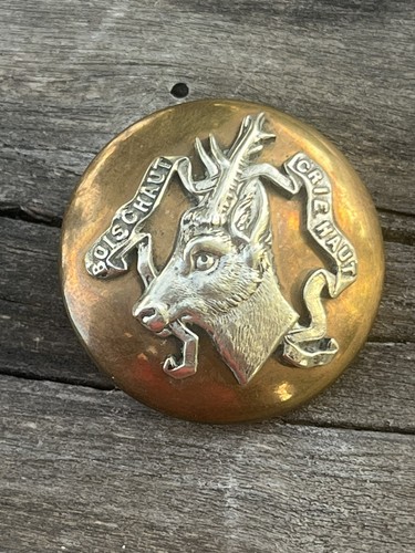Bouton vénerie de - de,