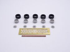 ALEZAN MODELS . ACCESSOIRES 1/43 . SET 5 ROUES JANTES  SPEEDLINE TURINI .