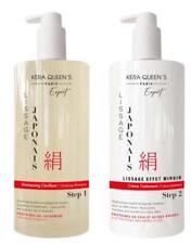 Kera Queen's - Lissage Japonais 2 x 1L - Shampoing Clarifiant + Crème lissante
