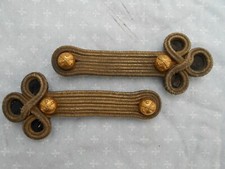 paire depaulettes  d officier de l artillerie  francaise  trefle pour dolman 