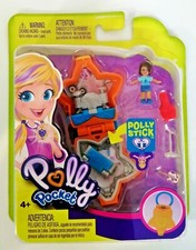 Polly Pocket Tiny World Rock Star Pocket Places Concert Compact Playset FRY32