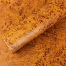 Film vinyle Ronce de Noyer Clair - Thermoformable - (25 cm x 1.22 m)