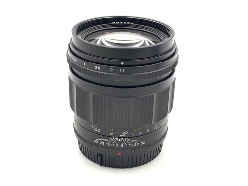 Voigtlander nokton 75mm 5 - nokton, f1.5