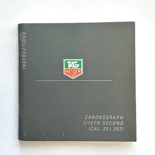 Tag heuer chronographe 10e - heuer, 1/10e
