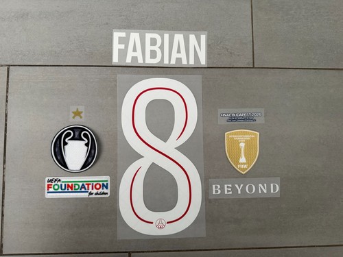 Flocage fabian ruiz psg - fabian, #8