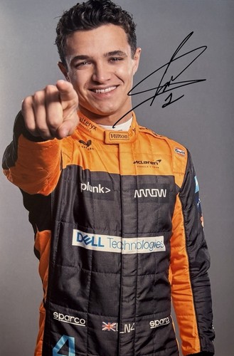 Autographe lando norris - autographe,