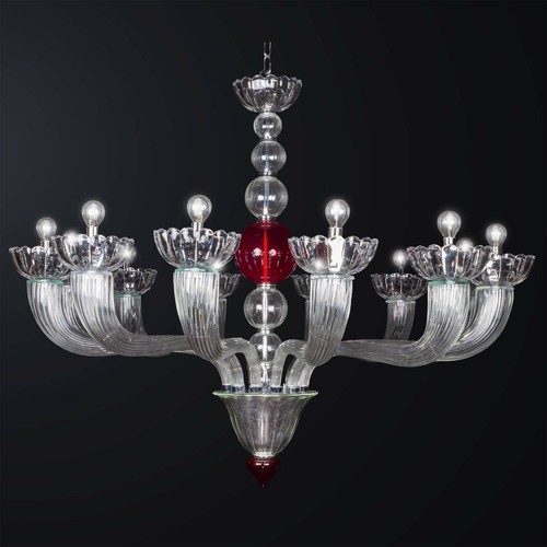 Lustre murano modreno - lustre,