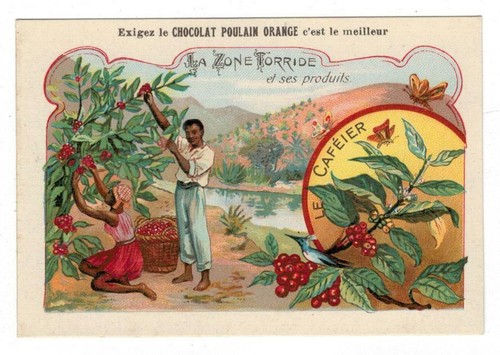 Chromo chocolat poulain - chromo,