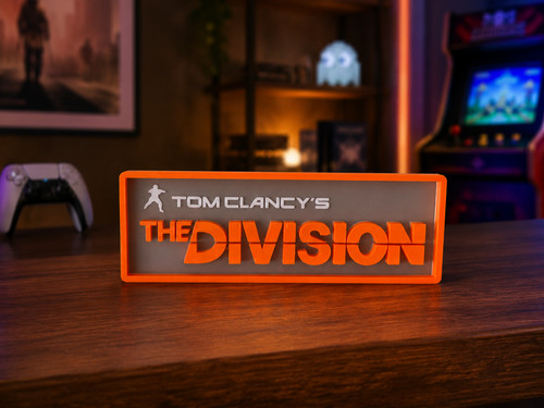 Plaque déco the division - déco,