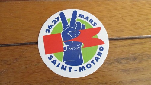 Sticker vintage saint motard - vintage,