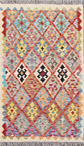 Tapis kilim laine tissé à - tapis,