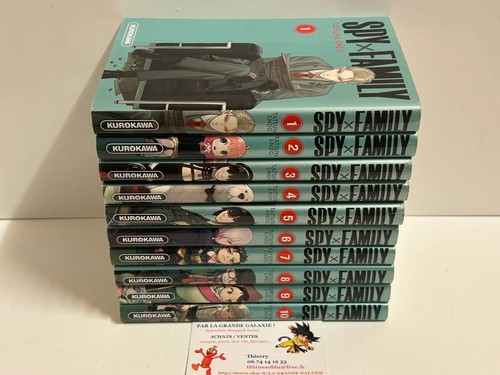 Lot mangas spy family tomes - x,