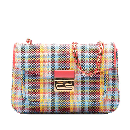 Fendi multicolor woven nappa - multicolor,