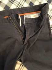 Pantalon CHINO Slim Homme DOCKERS taille W34 L32 44 BLEU NUIT  coton STREATCH