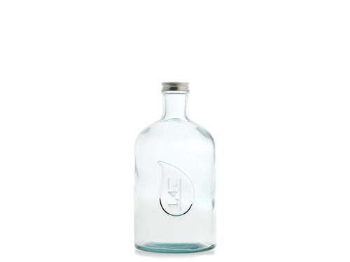 Bouteille verre recyclé - bouteille,