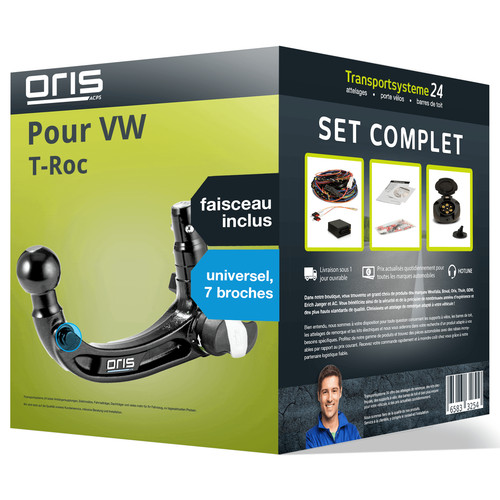Attelage pour roc - vw, t-roc