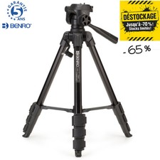 BENRO T880EX -65% ! Kit Trépied Digital Aluminium 3 sections Tête 3 axes 1,38 Kg