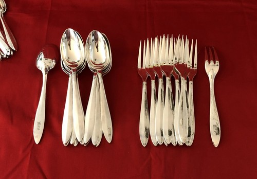 Couverts art deco métal - couverts,