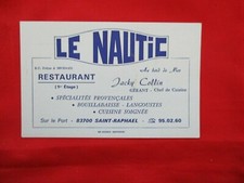 ANCIENNE CARTE DE VISITE