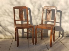 2 chaises de bistrot des années 1950