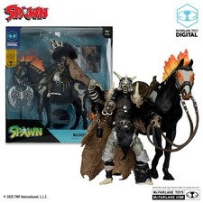 Pack 2 Figurines Bloodaxe with Horse Spawn : The Dark Ages w. Digital en Stock
