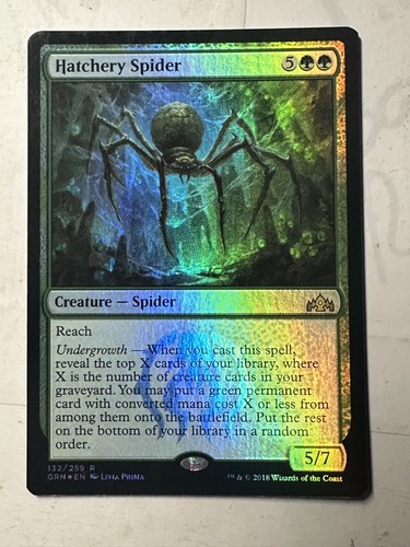 Hatchery spider foil - hatchery,
